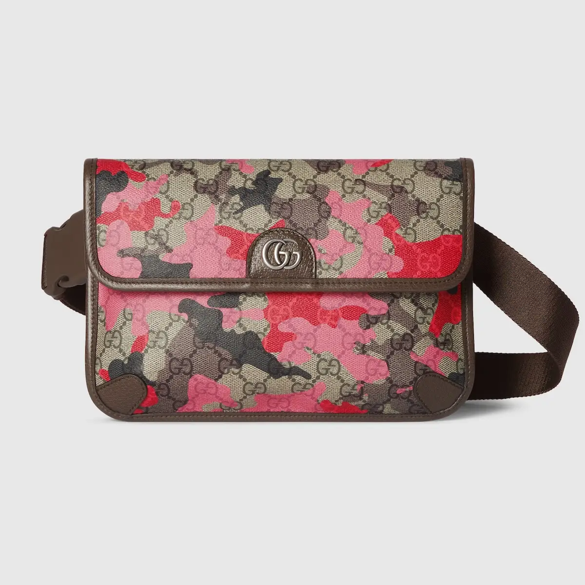 Gucci， Original leather, model number 752597, red color, size: width 23