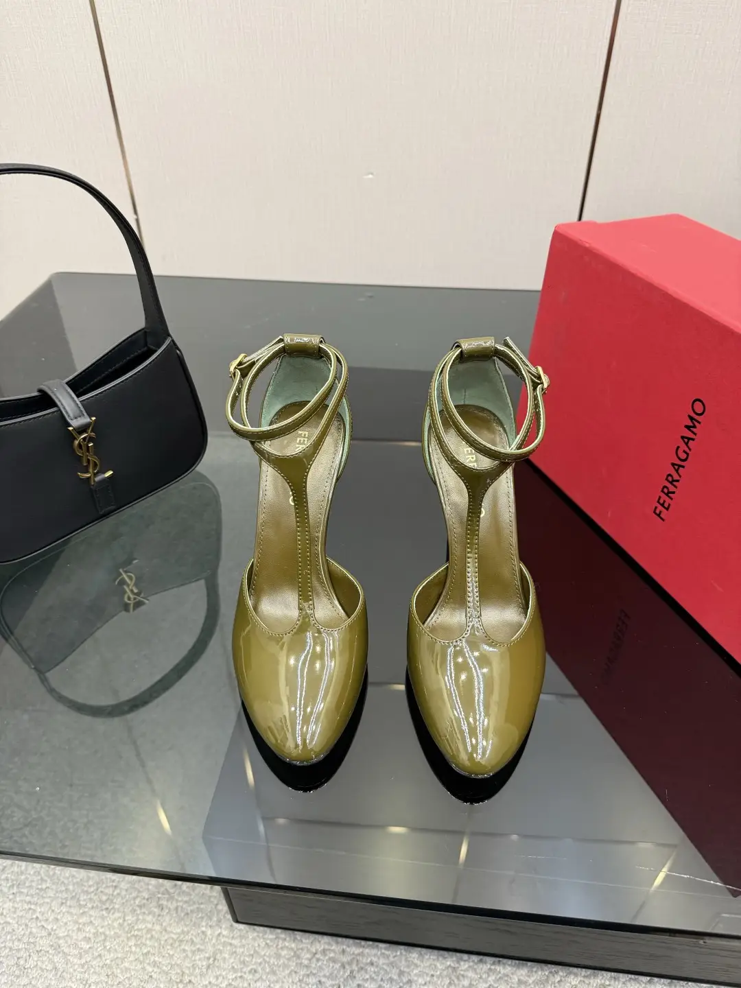 Ferragamo 26 Ferragamo Fashion Sandals with Round Buckle for a Sleek and Youthful Look