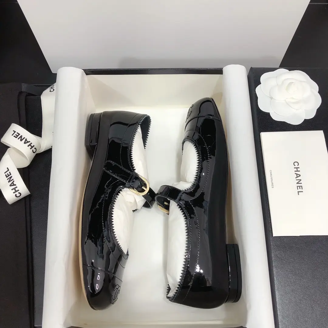 Chanel - Early Spring Classic Mary Jane Women's Shoes, Simple and Versatile Classic Ballet Shoes