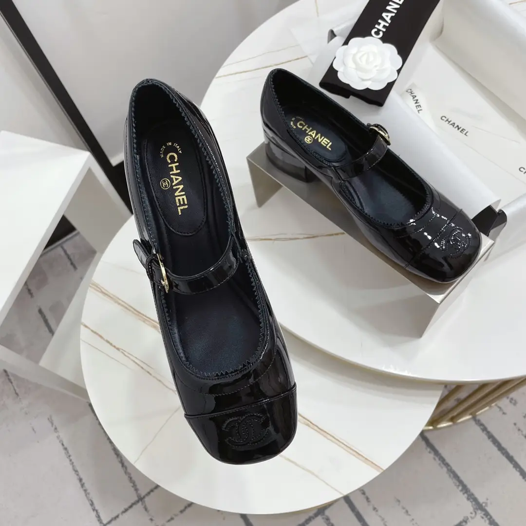 Chanel - Early Spring Classic Mary Jane Women's Shoes, Simple and Versatile Classic Ballet Shoes