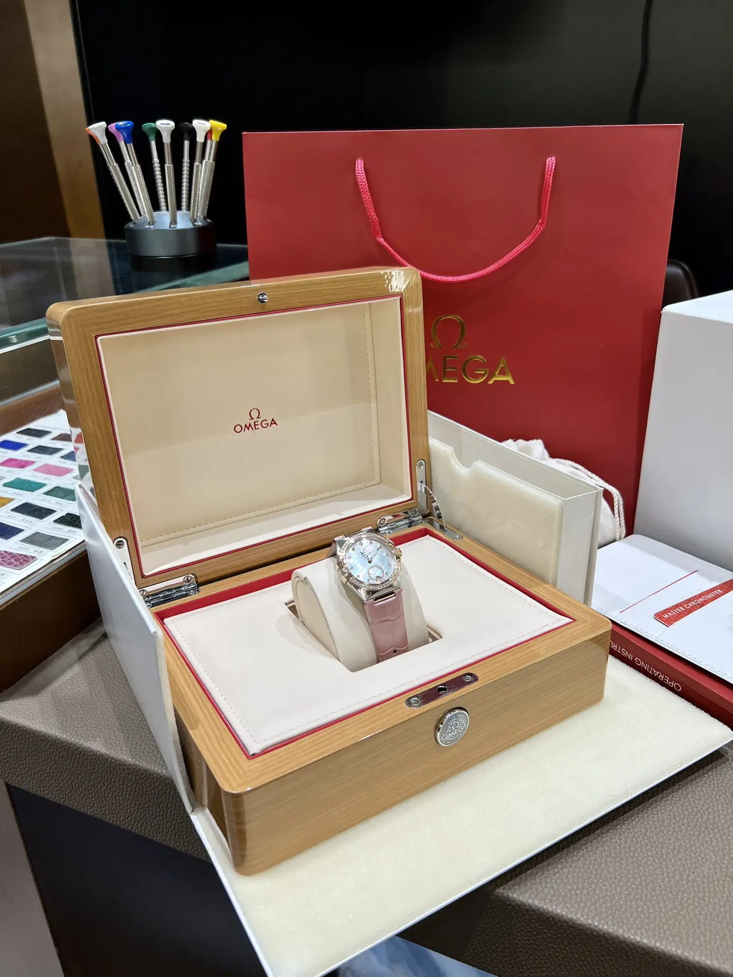 New arrivals! The most classic Omega/Omega constellation series, many customers are attracted to it