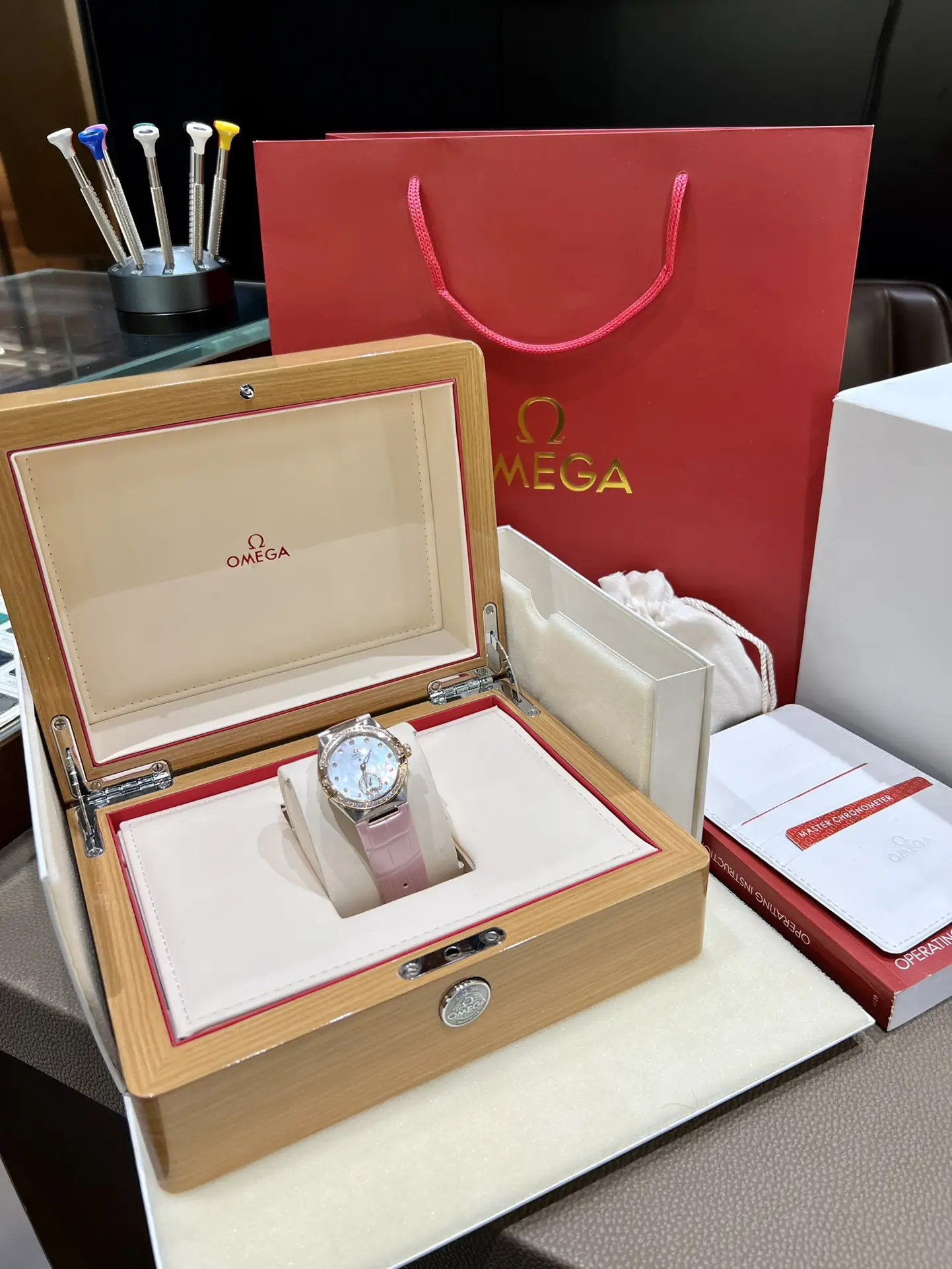 New arrivals! The most classic Omega/Omega constellation series, many customers are attracted to it