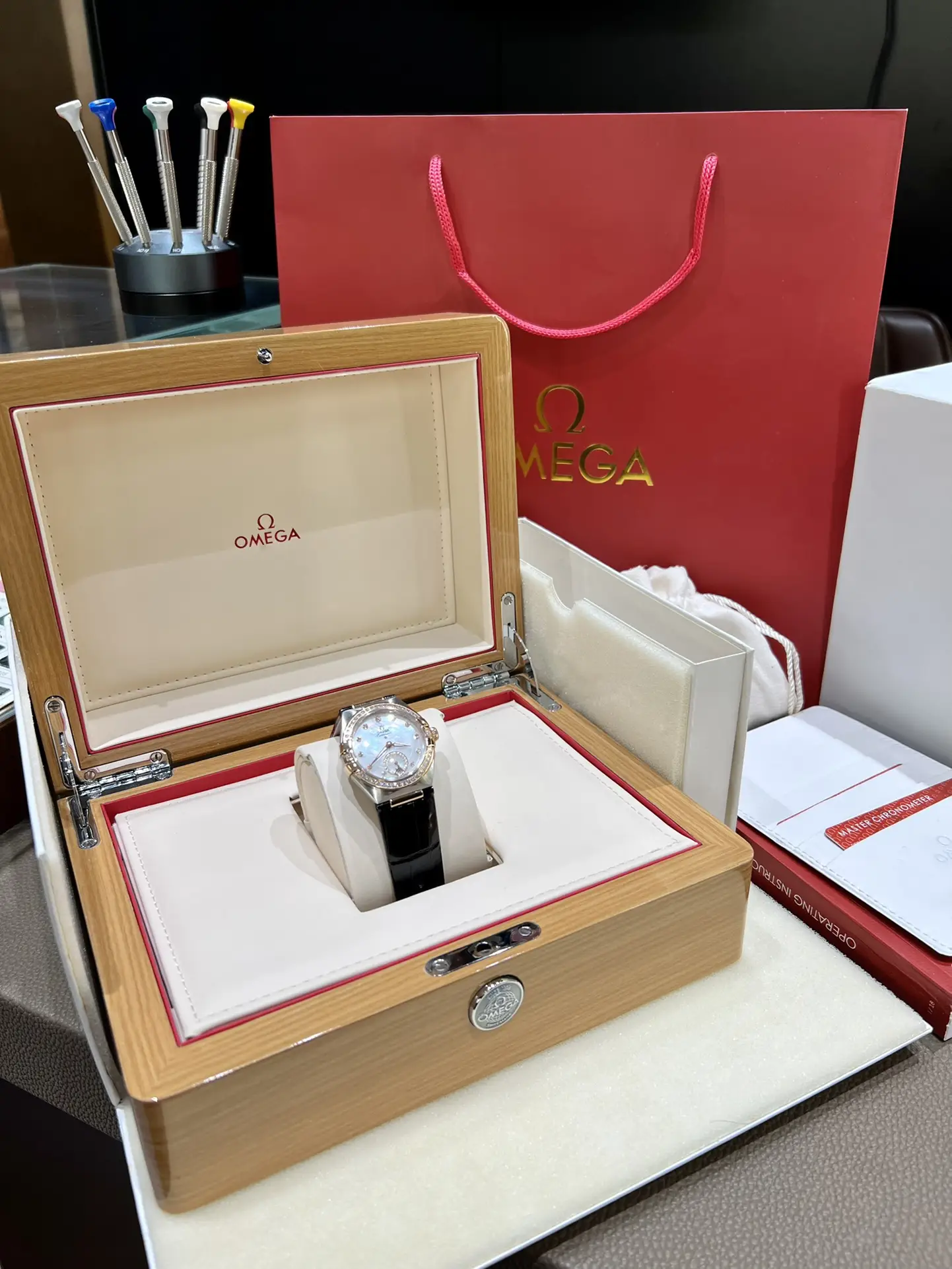 New arrivals! The most classic Omega/Omega constellation series, many customers are attracted to it