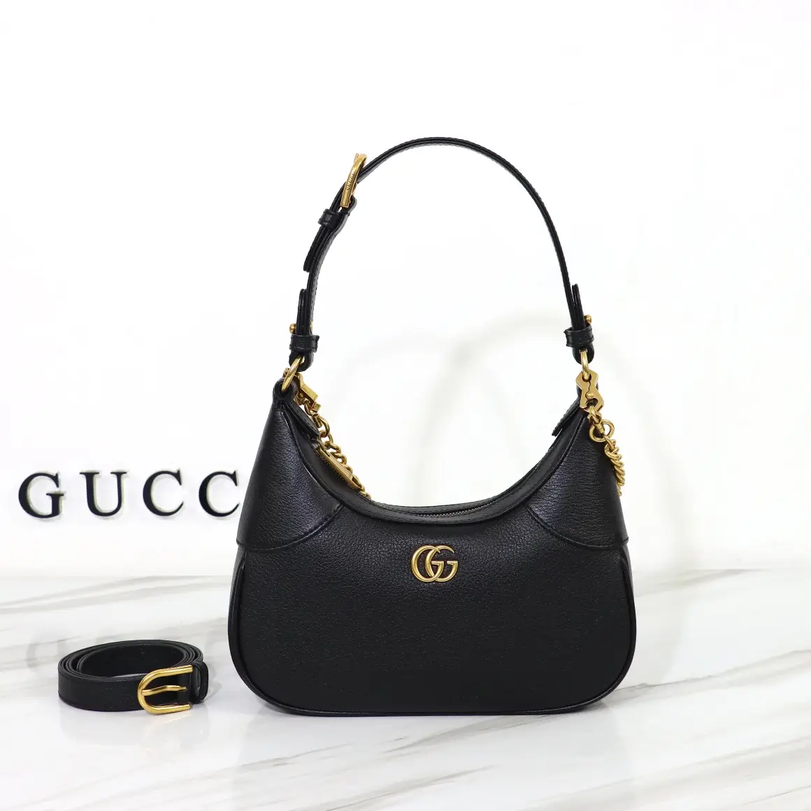Gucci， Original leather, model number 731817 grams leather size: width 25x