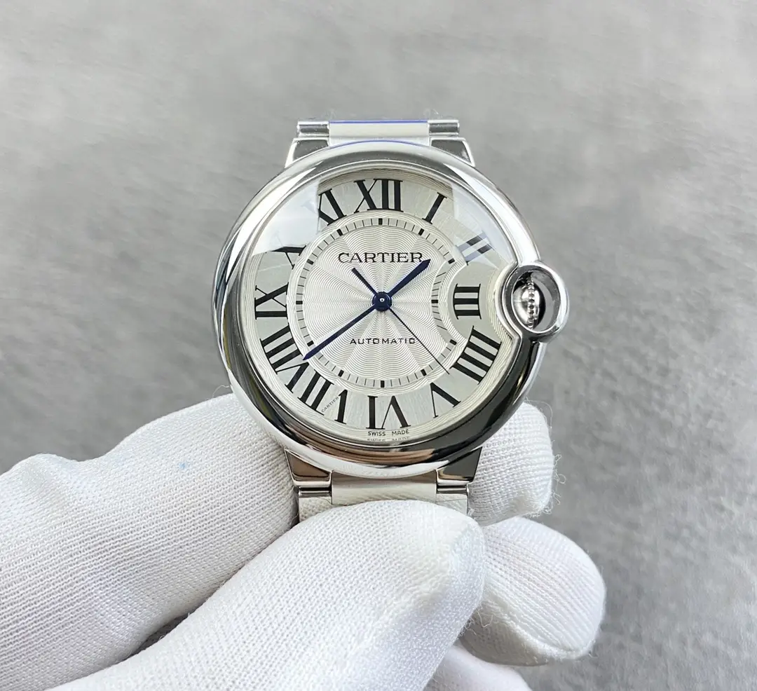 Cartier Blue Balloon Series, 36mm diameter, equipped with custom Swiss eta26