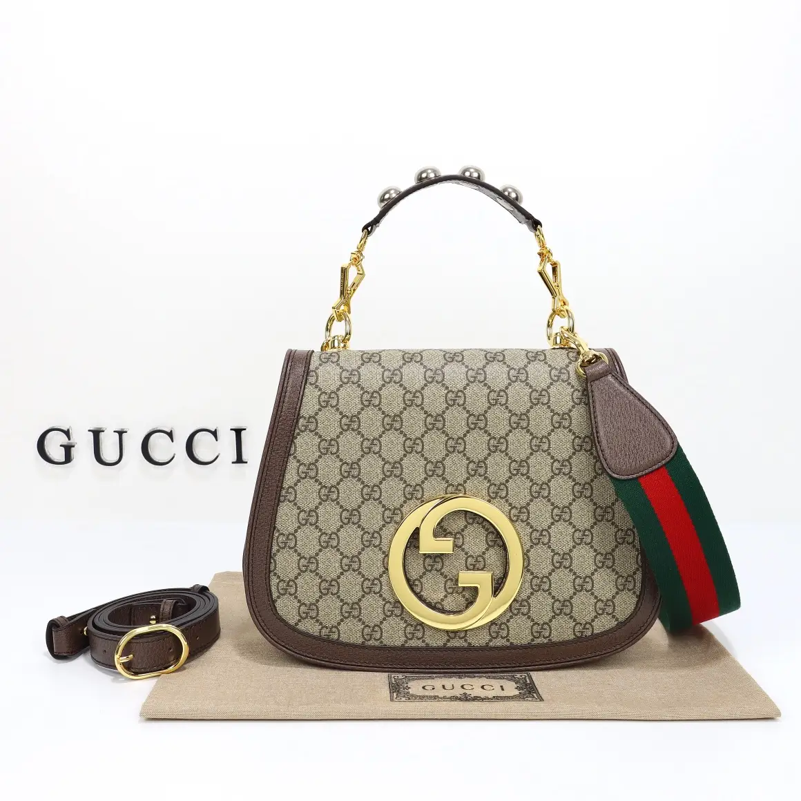 Gucci， Original leather, style 721172 Apricot Brown