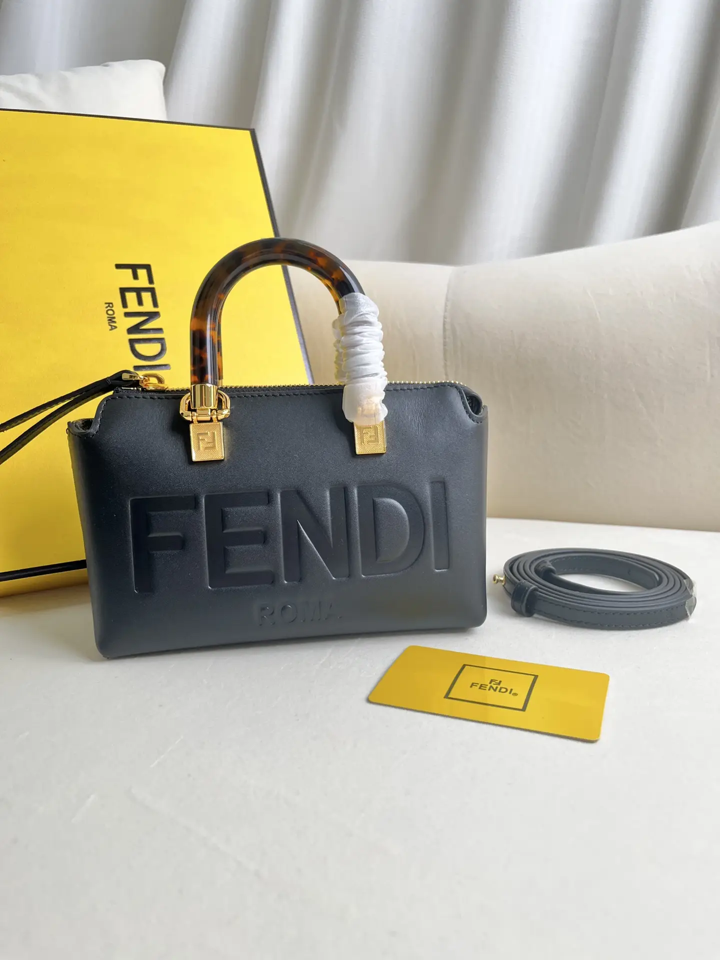 Black Letter By The Way Mini Handbag Black Leather Small