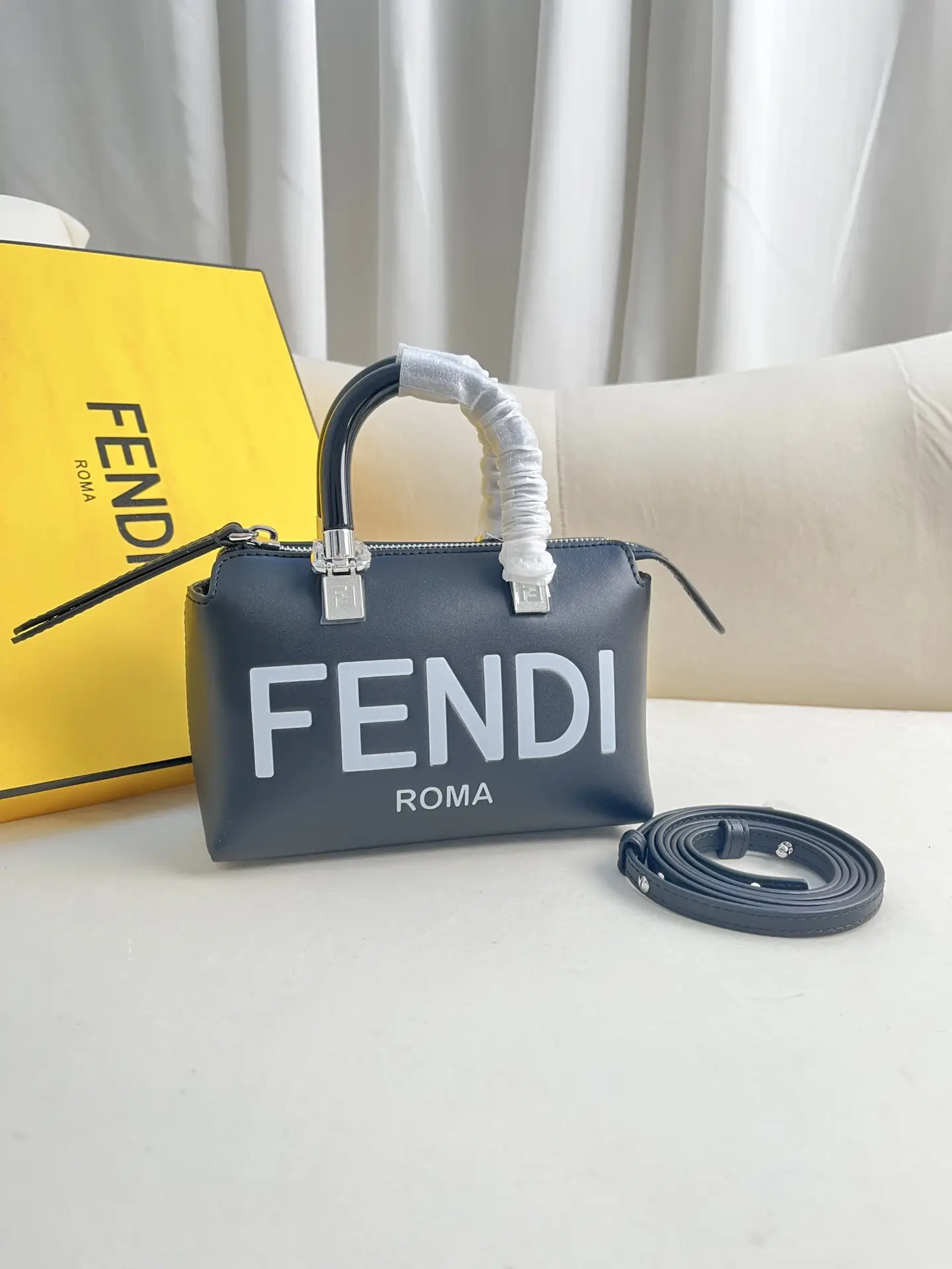 By The Way Mini Handbag Black Leather Small Bost