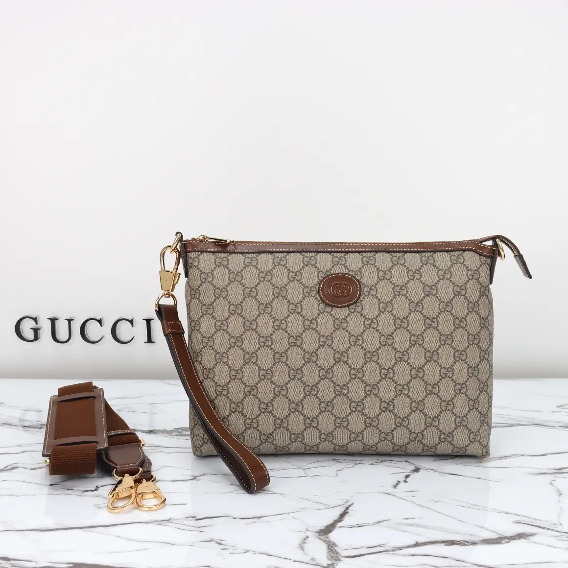 Gucci， Original leather, style 726833 apricot brown