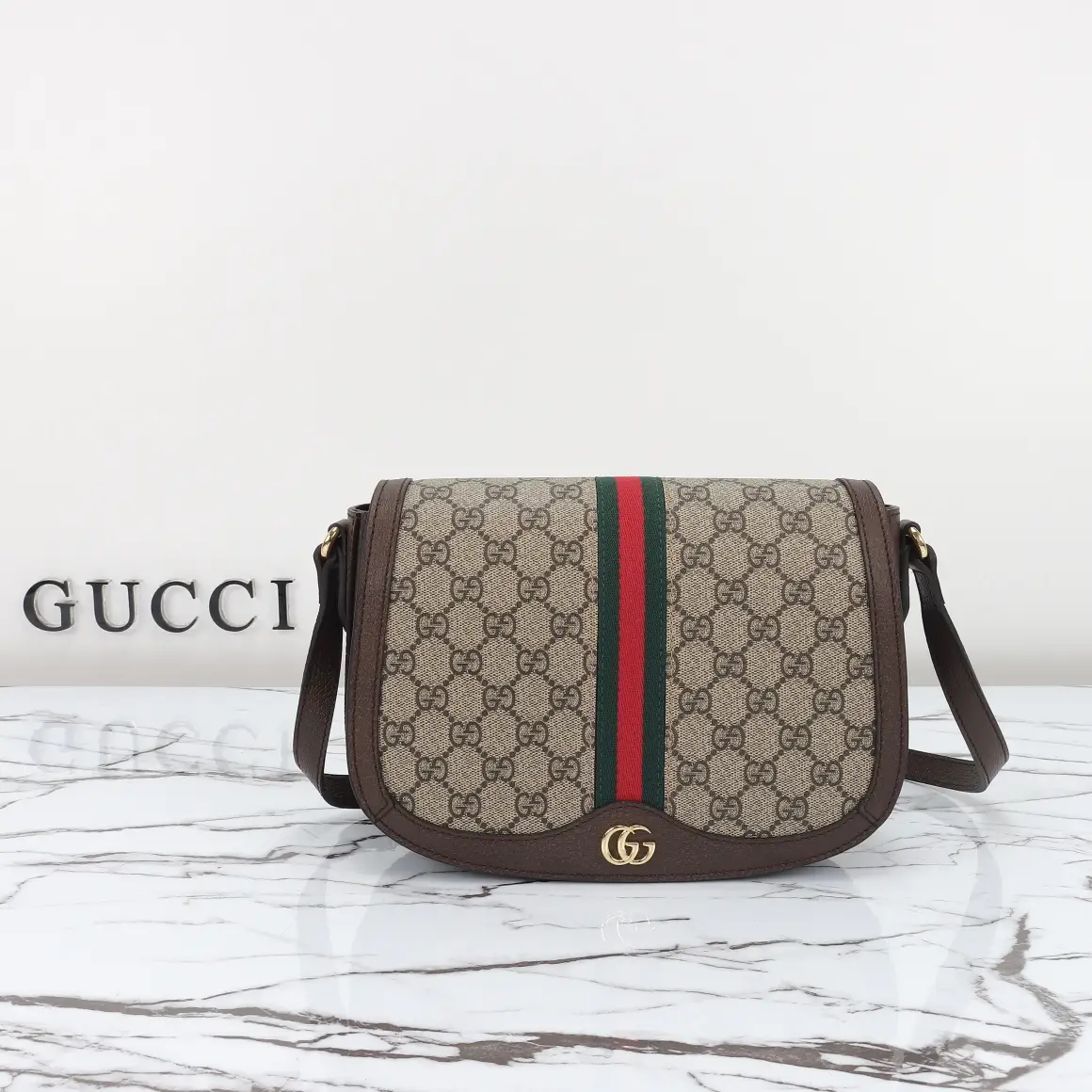 Gucci， Original leather, model number 601044 Brown Brown
