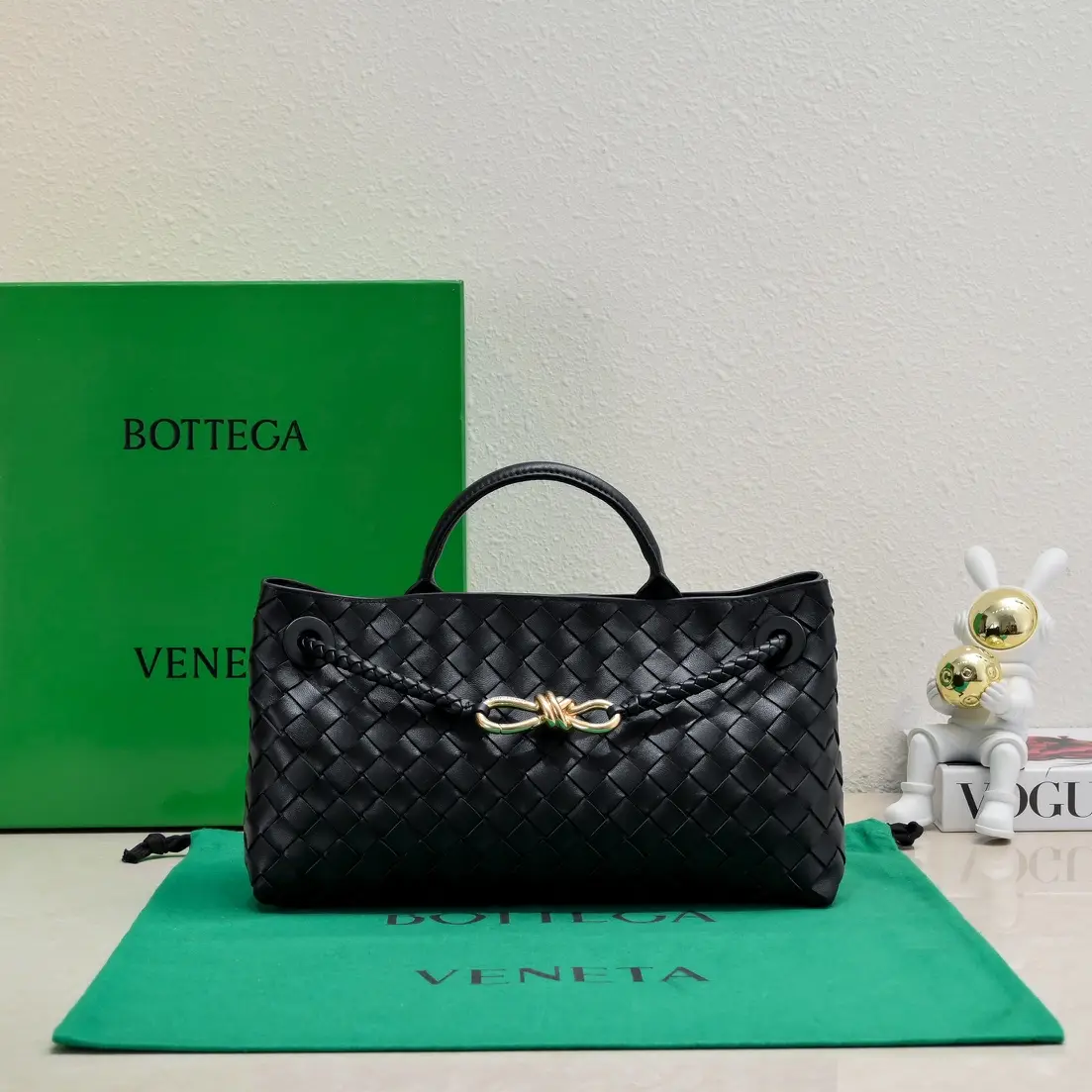 #Bottega Veneta's new horizontal Andiamo handbag