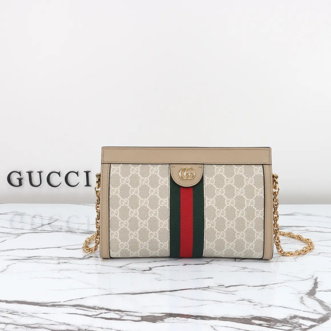 Gucci， Original leather, model number 503877 meters adhesive