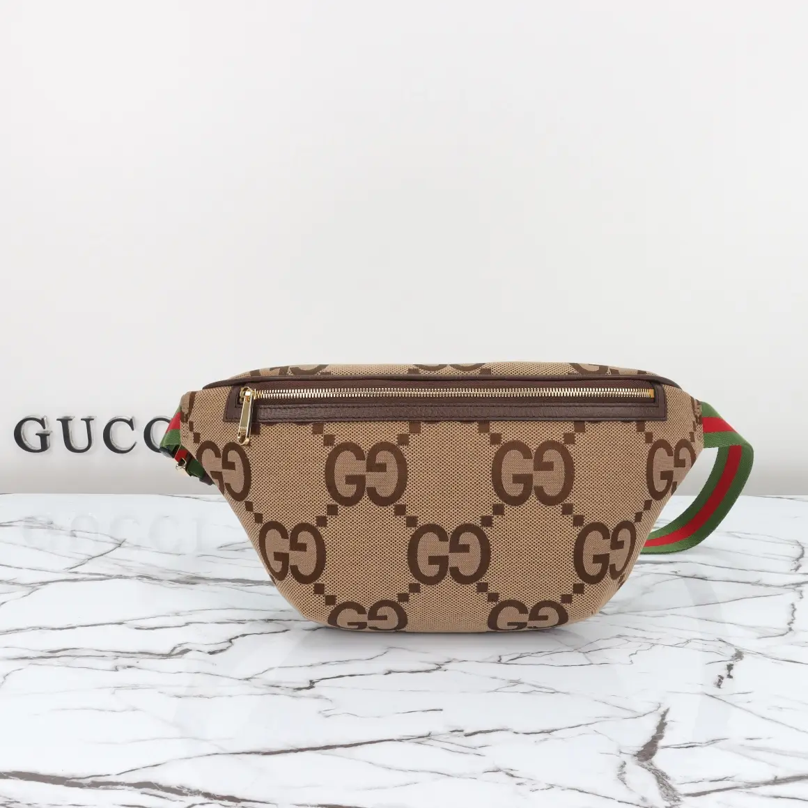 Gucci， Original leather, style 696031 apricot cloth