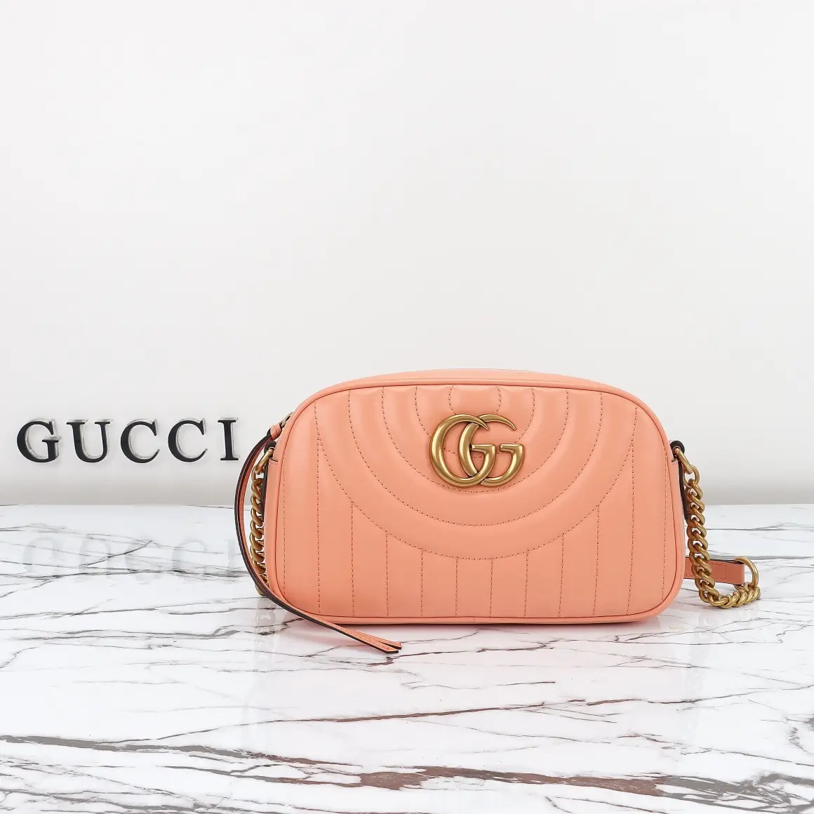 Gucci， Original leather, model number 447632, orange size
