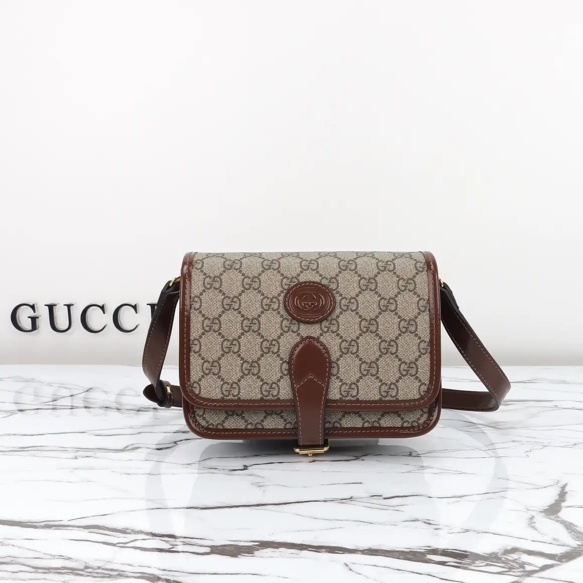 Gucci， Original leather, style 671620 apricot brown size
