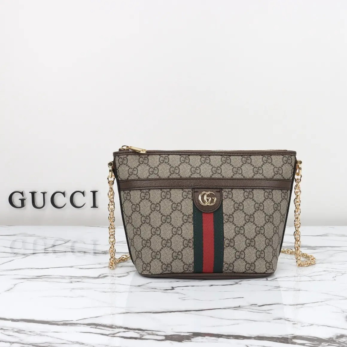 Gucci， Original leather, style 781397 Apricot Brown