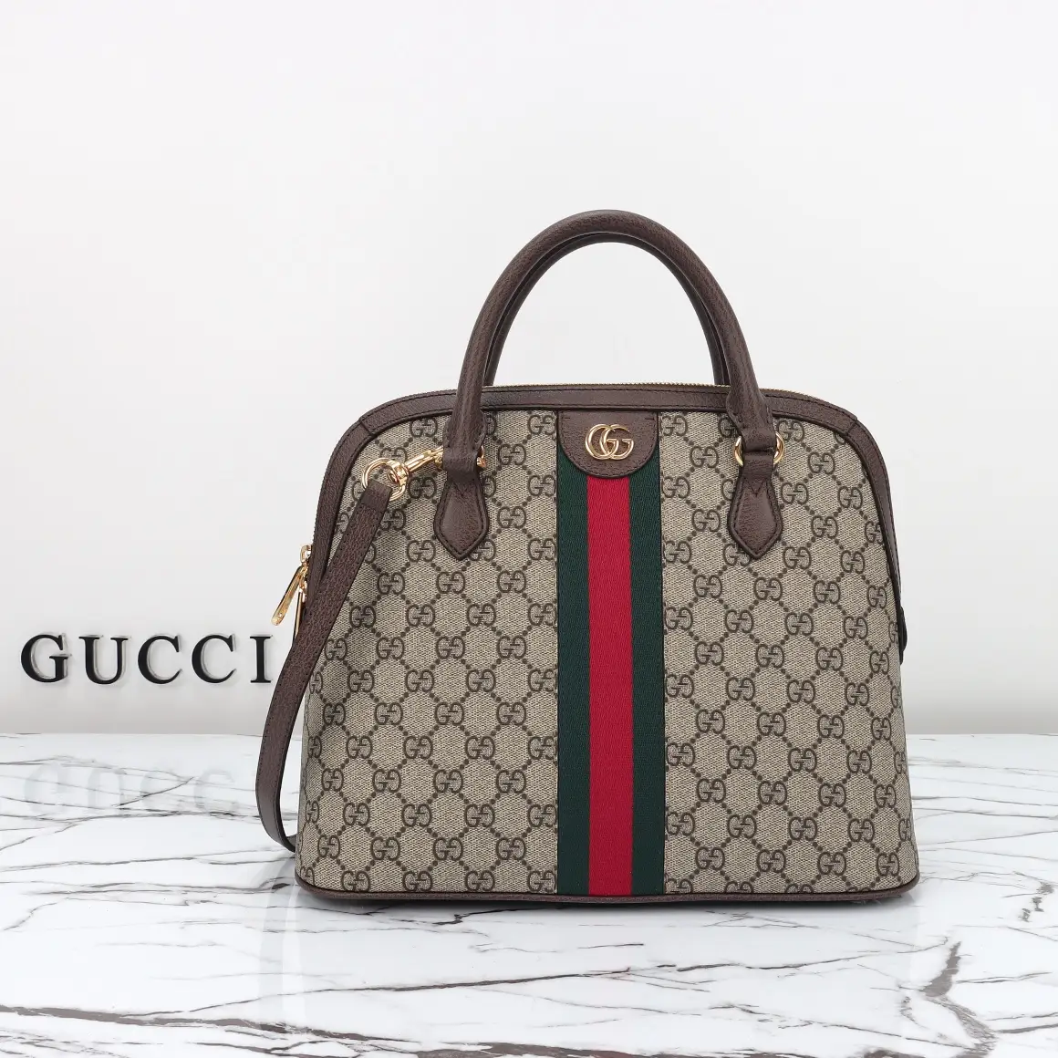 Gucci， Original leather, model number 795258 Apricot Brown