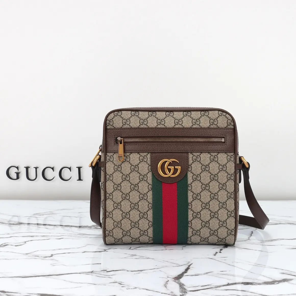 Gucci， Original leather, style 547926 Apricot coffee size: 23x wide