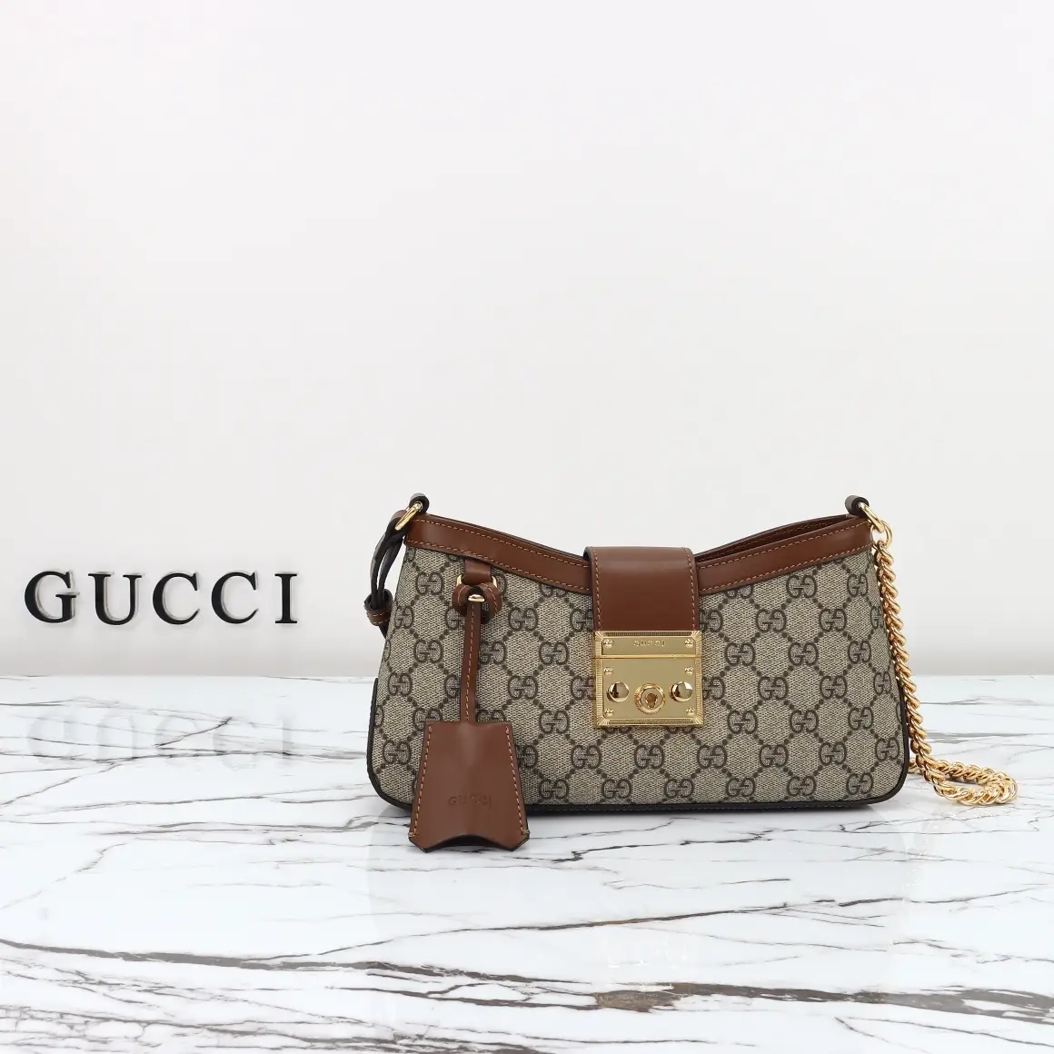 Gucci， Original leather, model number 811705 Brown Brown