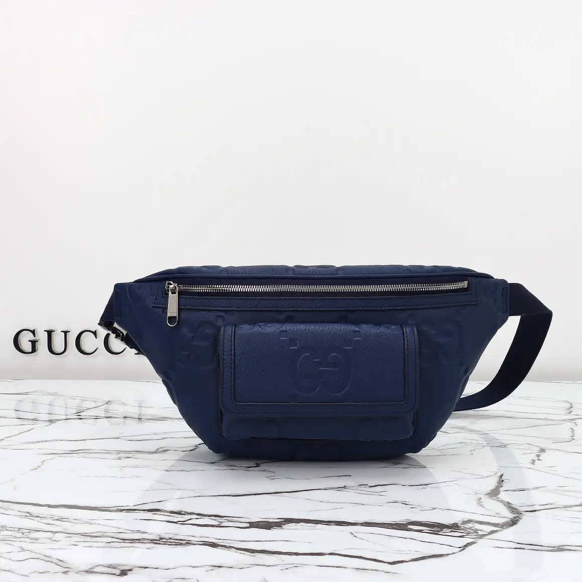 Gucci， Original leather, model number 645093 blue press