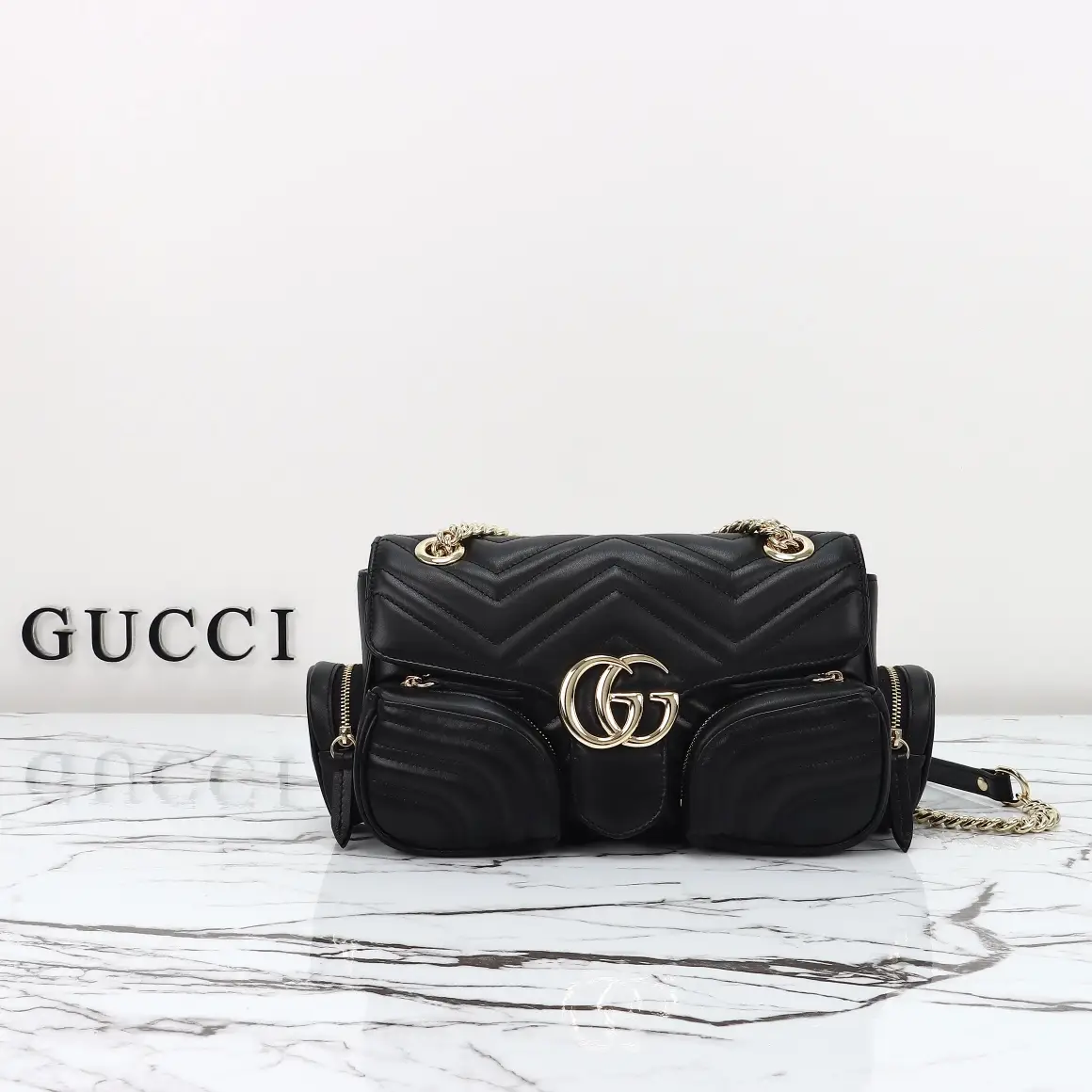 Gucci， Original leather, model number 795228 grams leather size