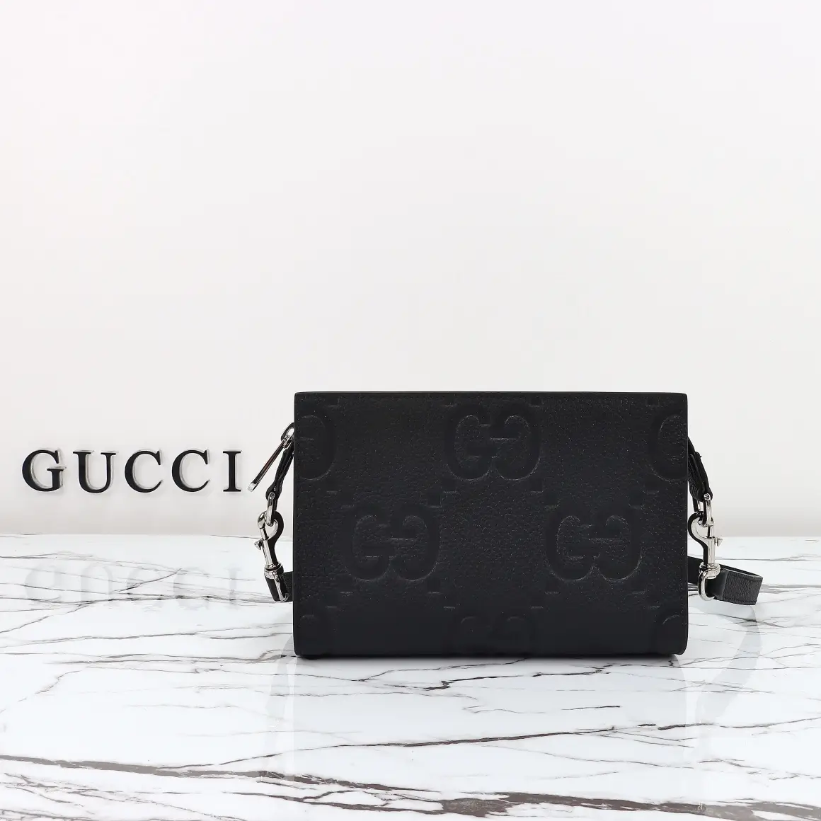 Gucci， Original leather, model number 795240g, pressure large G