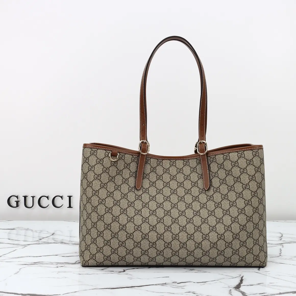 Gucci， Original leather, style 815213 apricot brown