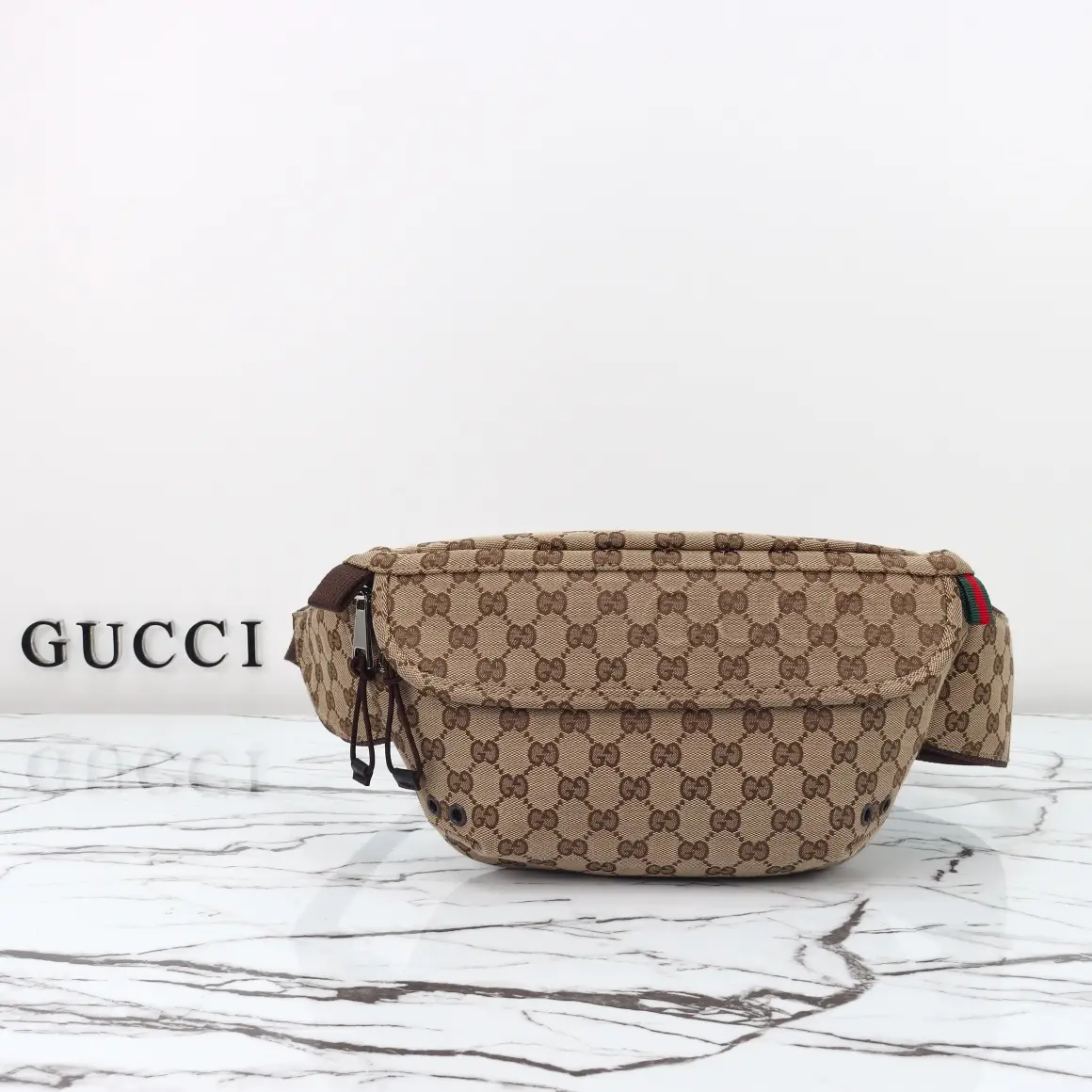 Gucci， Original leather, model number 804262 Apricot cloth size