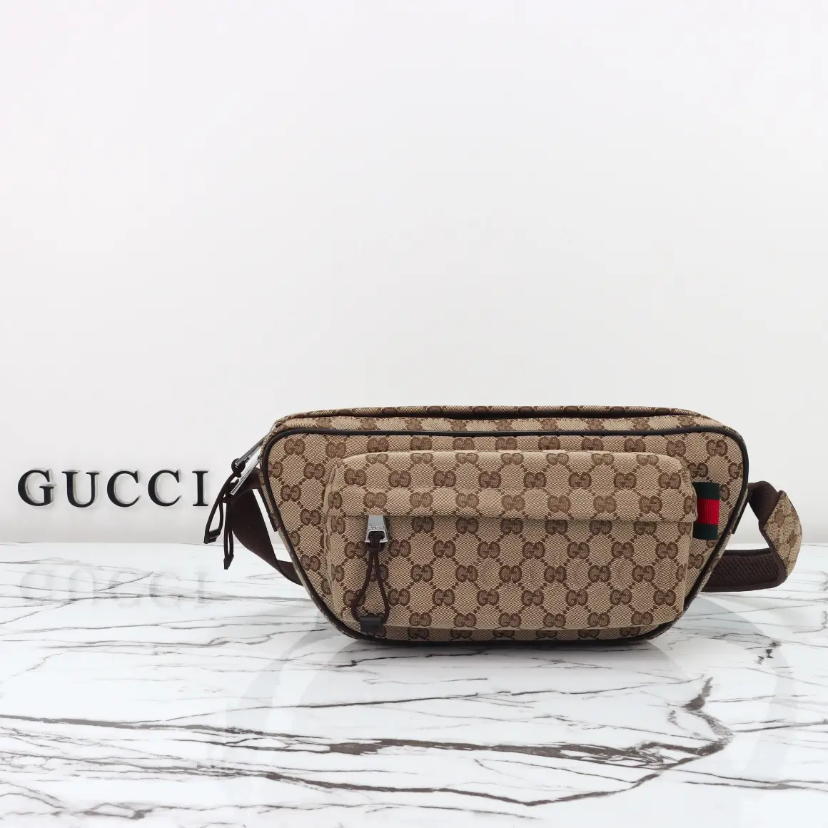 Gucci， Original leather, style 802096 apricot cloth size