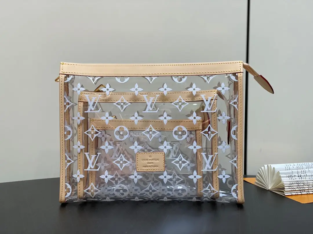 M11390 Transparent Three Piece Handbag Series Trio Poche To