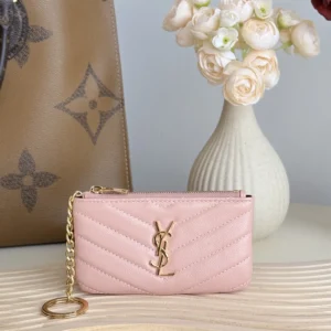 200 SAINT LAURENT ball patterned cowhide mini change