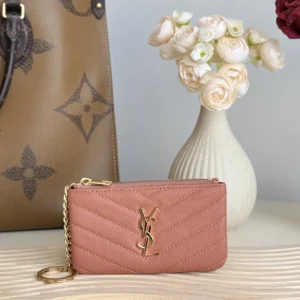 200 SAINT LAURENT ball patterned cowhide mini change