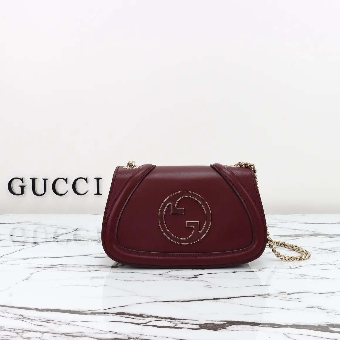 Gucci， Original leather, style number 815711 Jiuhong