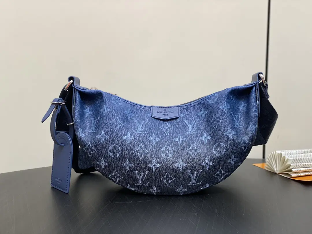 470 M11594 Blue Flower Men's Moon Bag Series Hamac Hr