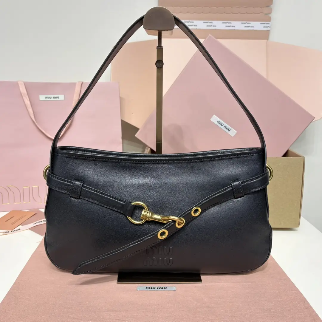 5BC182， New popular underarm vintage bag, made of brand new soft sheepskin, with soft and high-end leather,