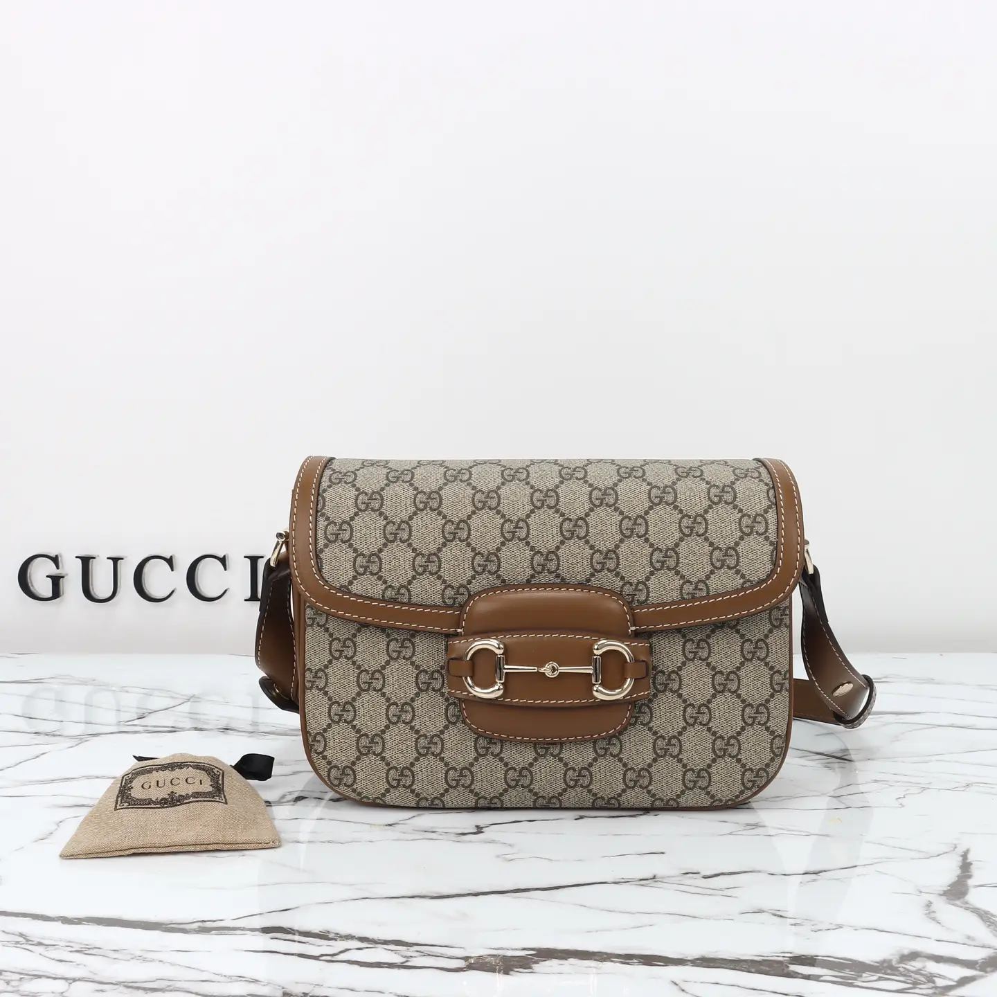 Gucci， Original leather, style 815178 apricot brown