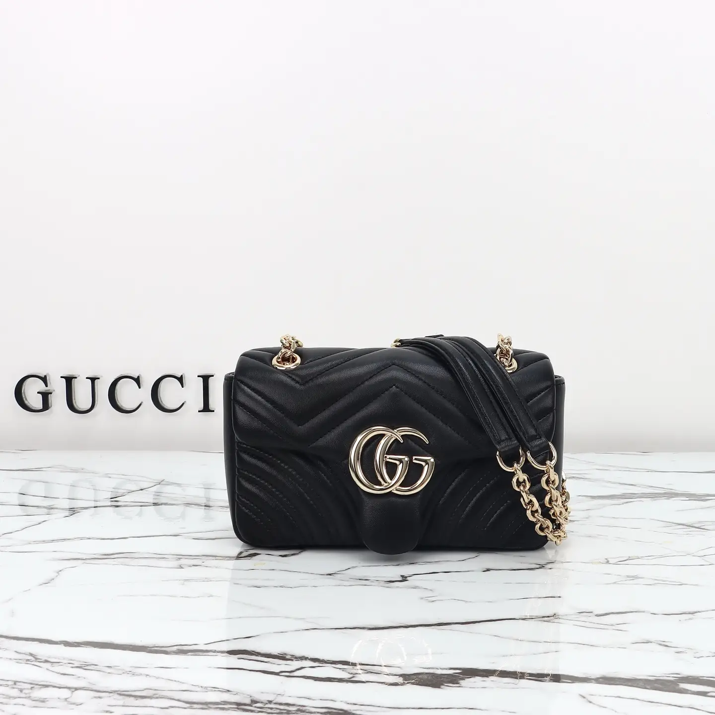 Gucci， Original leather, model number 837280 grams leather size