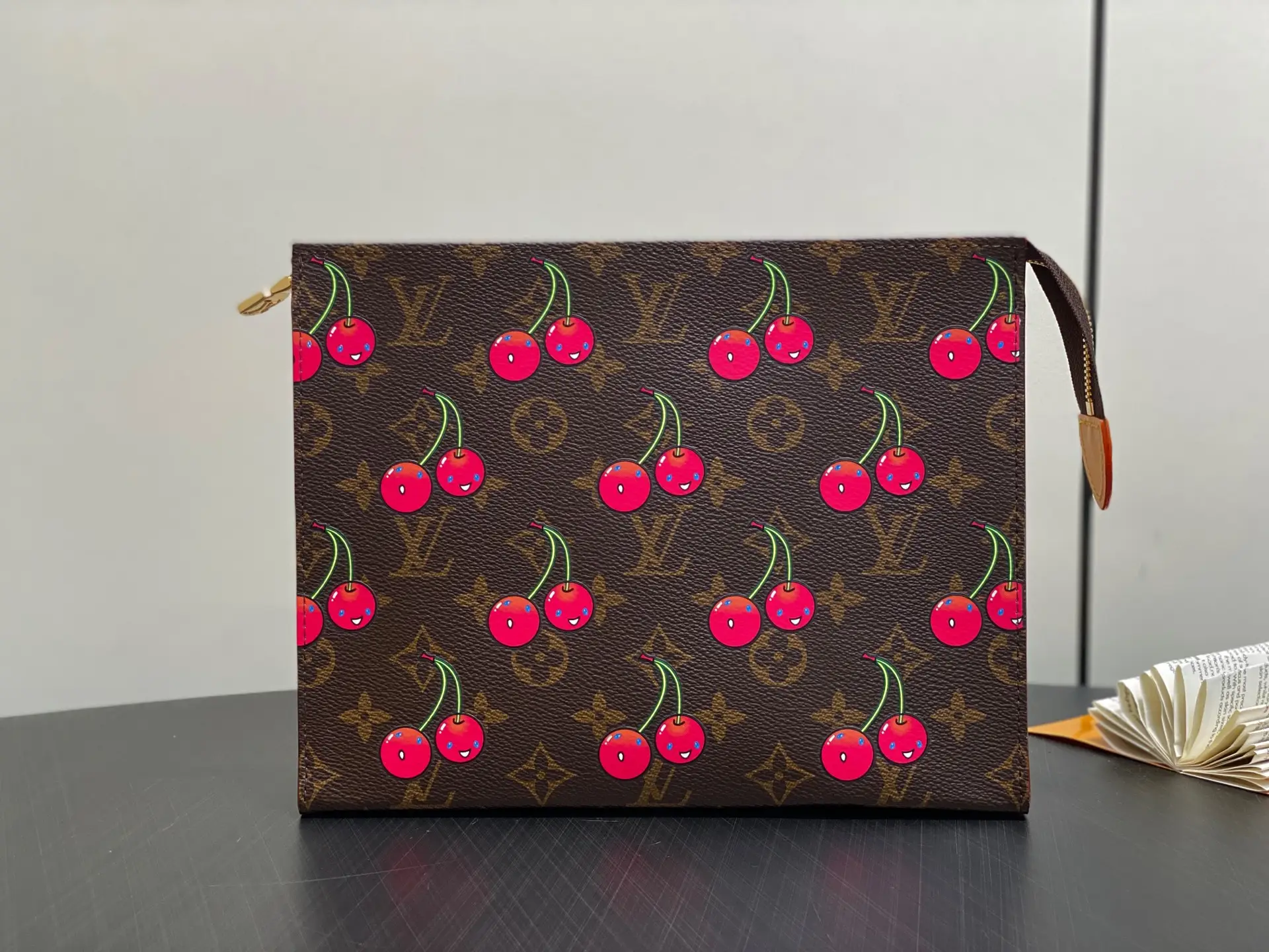 M14372 Lao Hua M47542 Cherry Handbag Handbag Exclusive Sticker LV