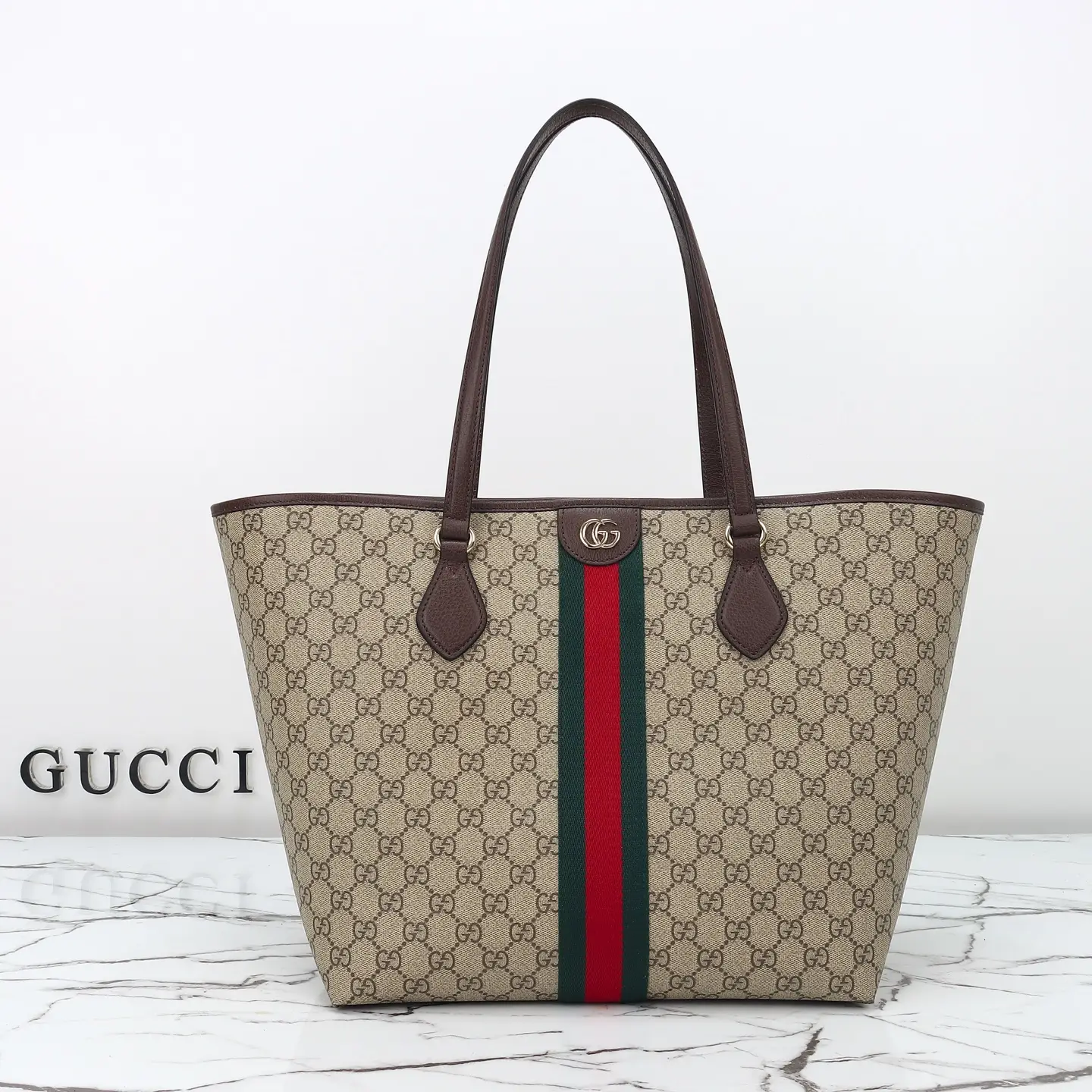 Gucci， Original leather, style 836829 Apricot Brown Size: Width 31x