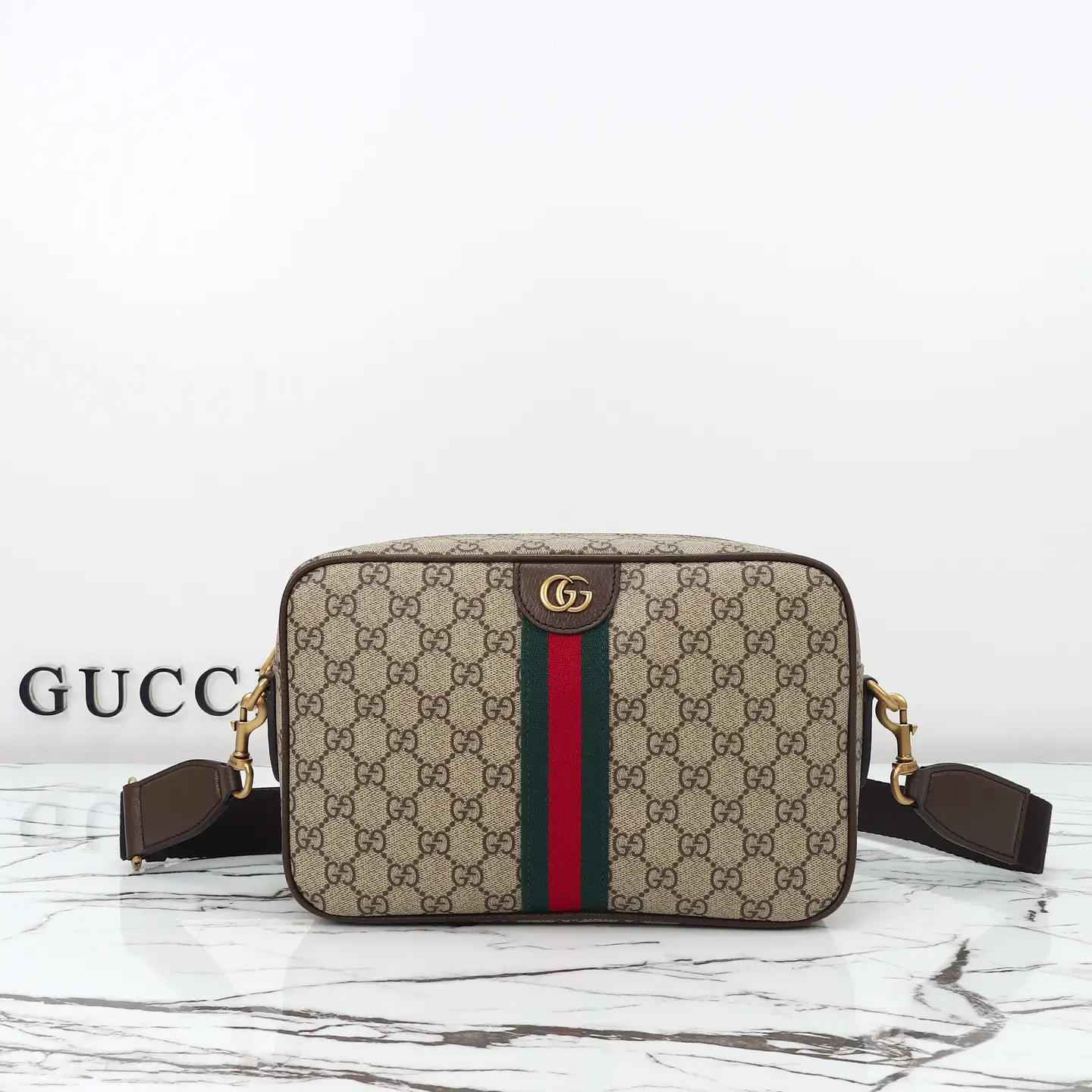 Gucci， Original leather, style 834468 Apricot coffee size
