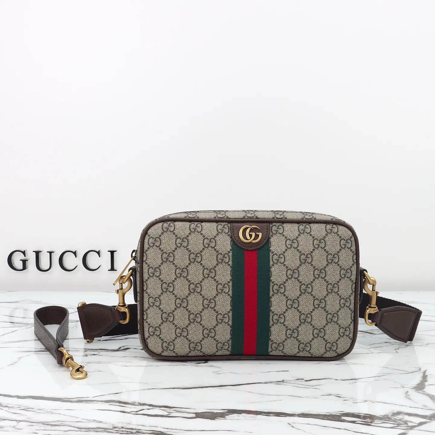 Gucci， Original leather, style 839155 Apricot coffee size