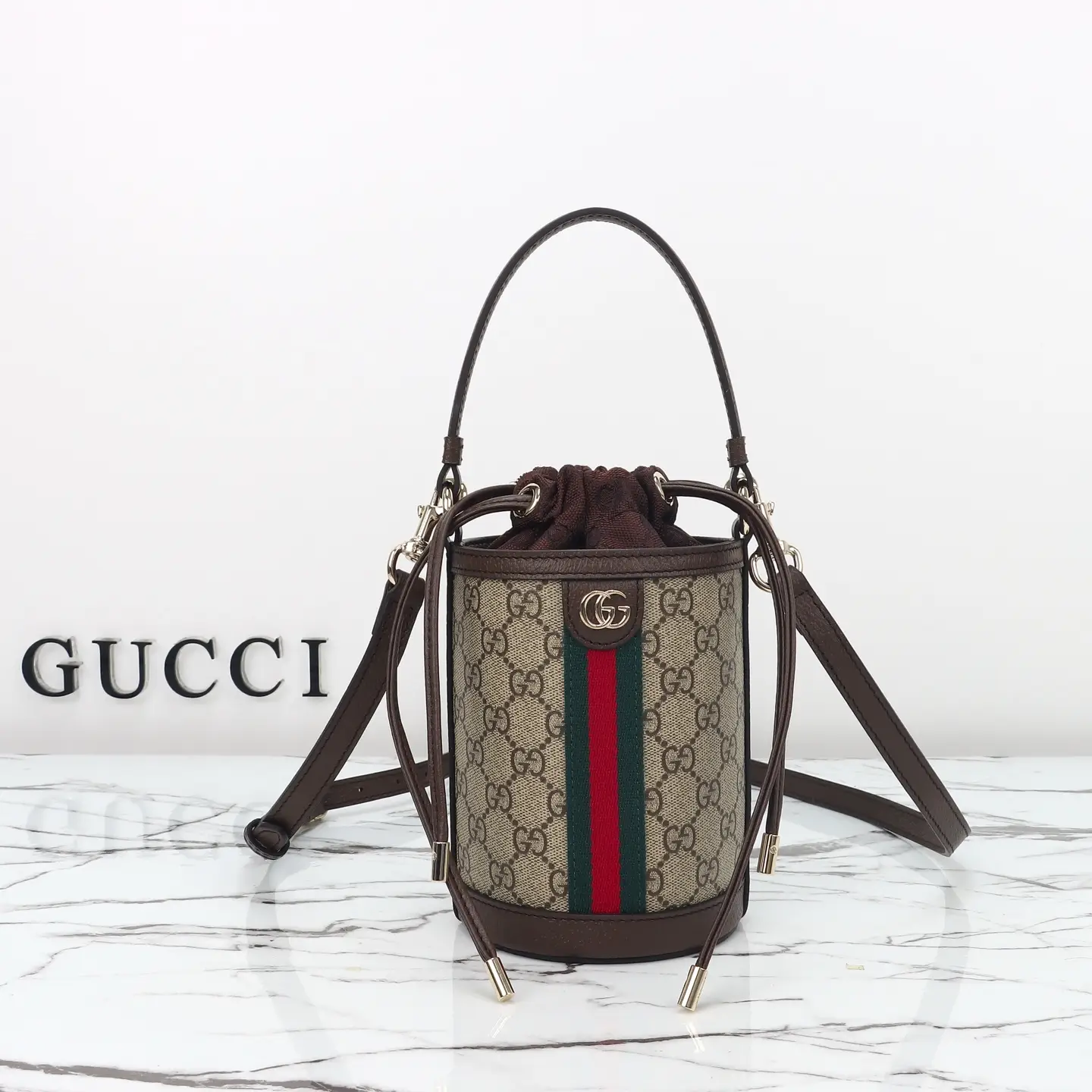 Gucci， Original leather, style 838462 Apricot Brown Size: Width 11