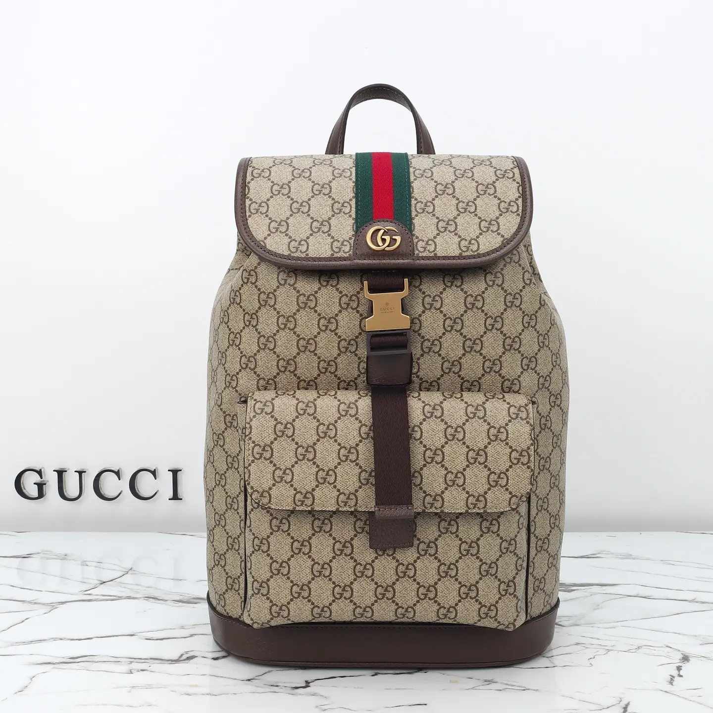Gucci， Original leather, style 839109 Apricot coffee size