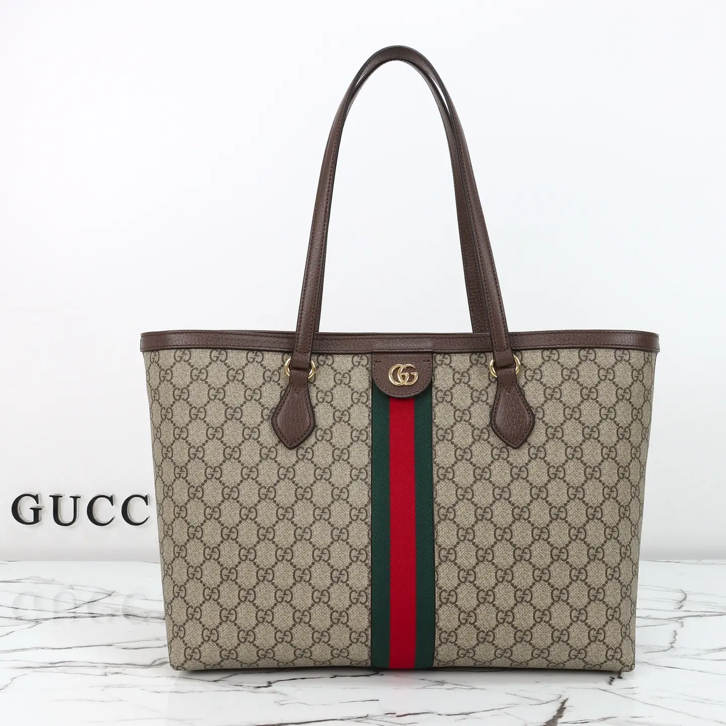 Gucci， Original leather, style 631685 Apricot coffee size: 38x wide
