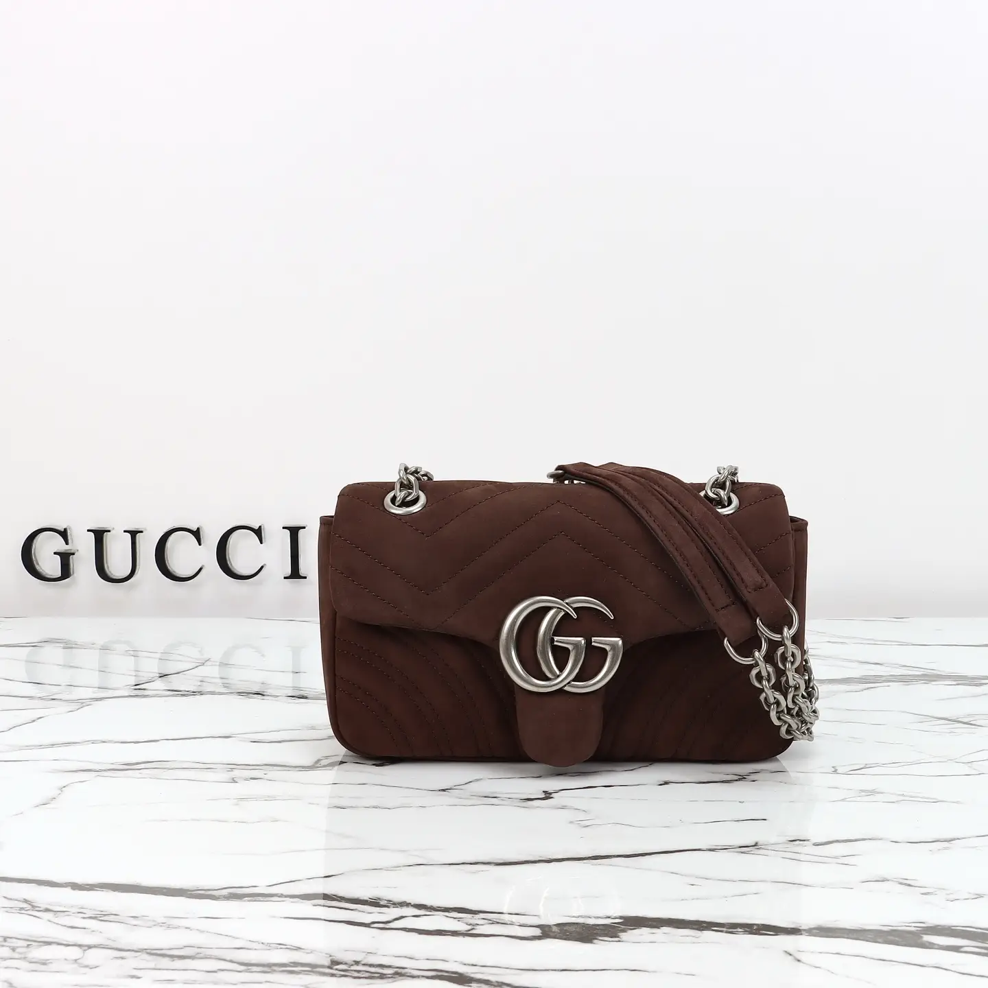 Gucci， Original leather, style 837280 coffee