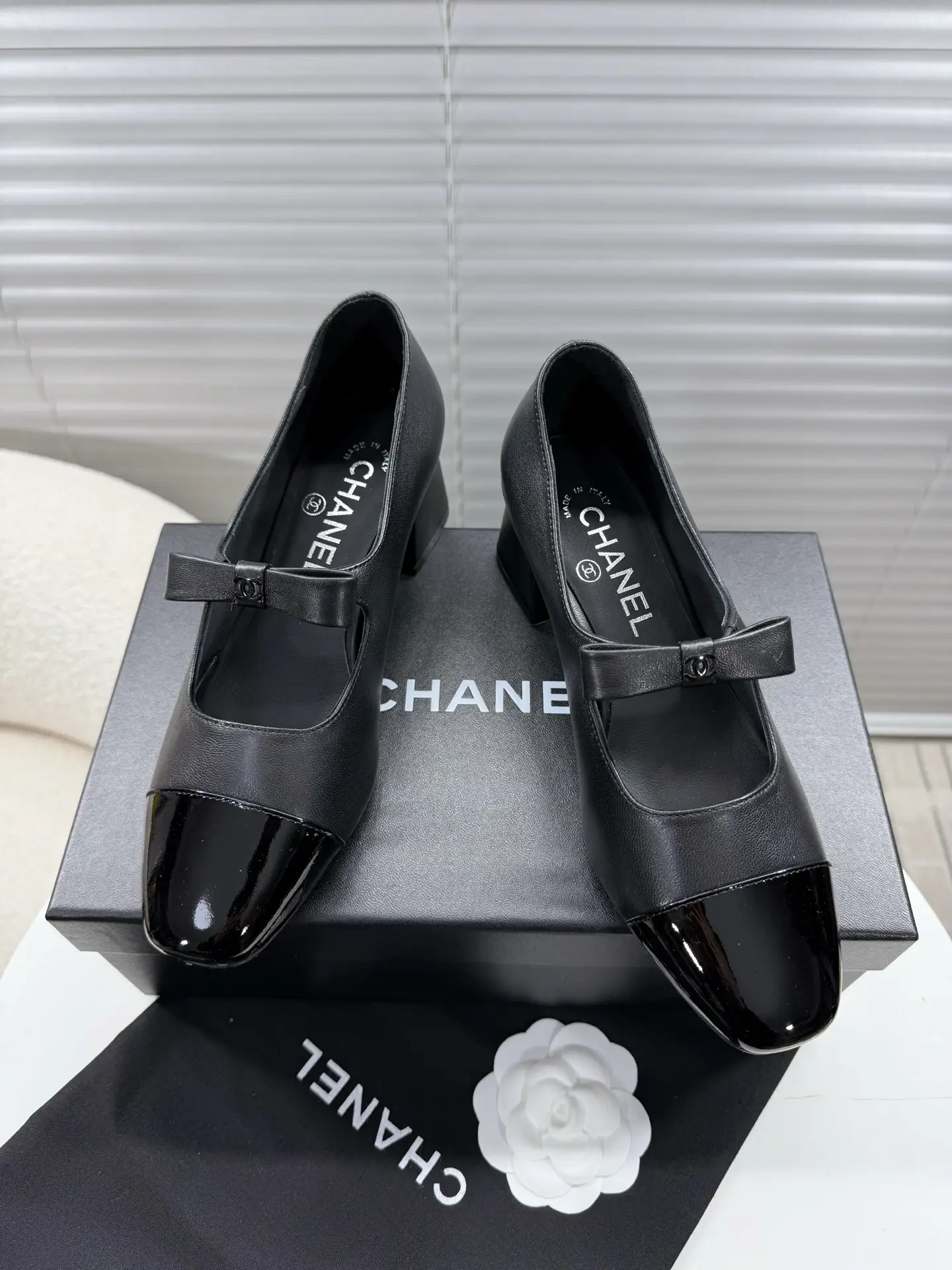 Chanel - Classic Versatile Mary Jane Ballet Shoes, Genuine Leather Women's Shoes
Super awesome