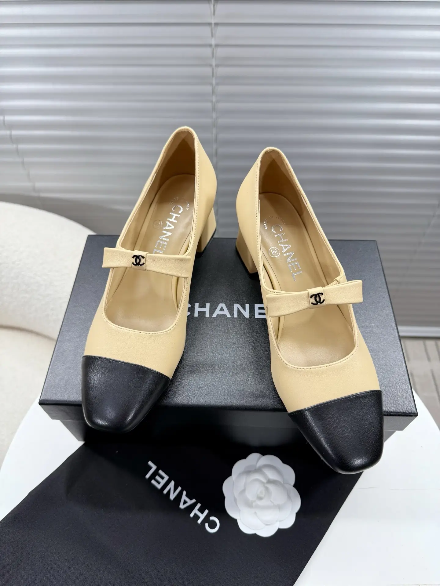 Chanel - Classic Versatile Mary Jane Ballet Shoes, Genuine Leather Women's Shoes
Super awesome
