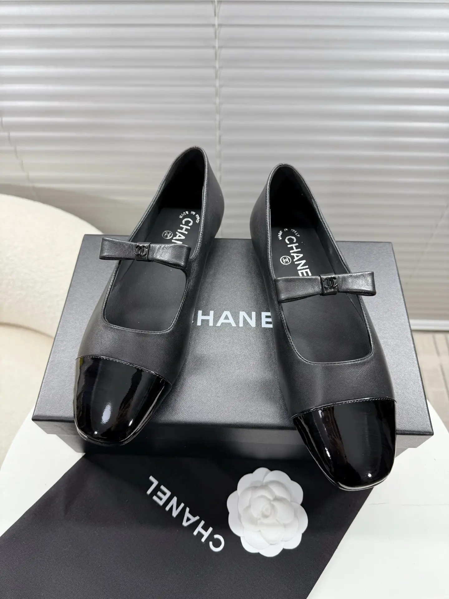 Chanel - Classic Versatile Mary Jane Ballet Shoes, Genuine Leather Women's Shoes
Super awesome