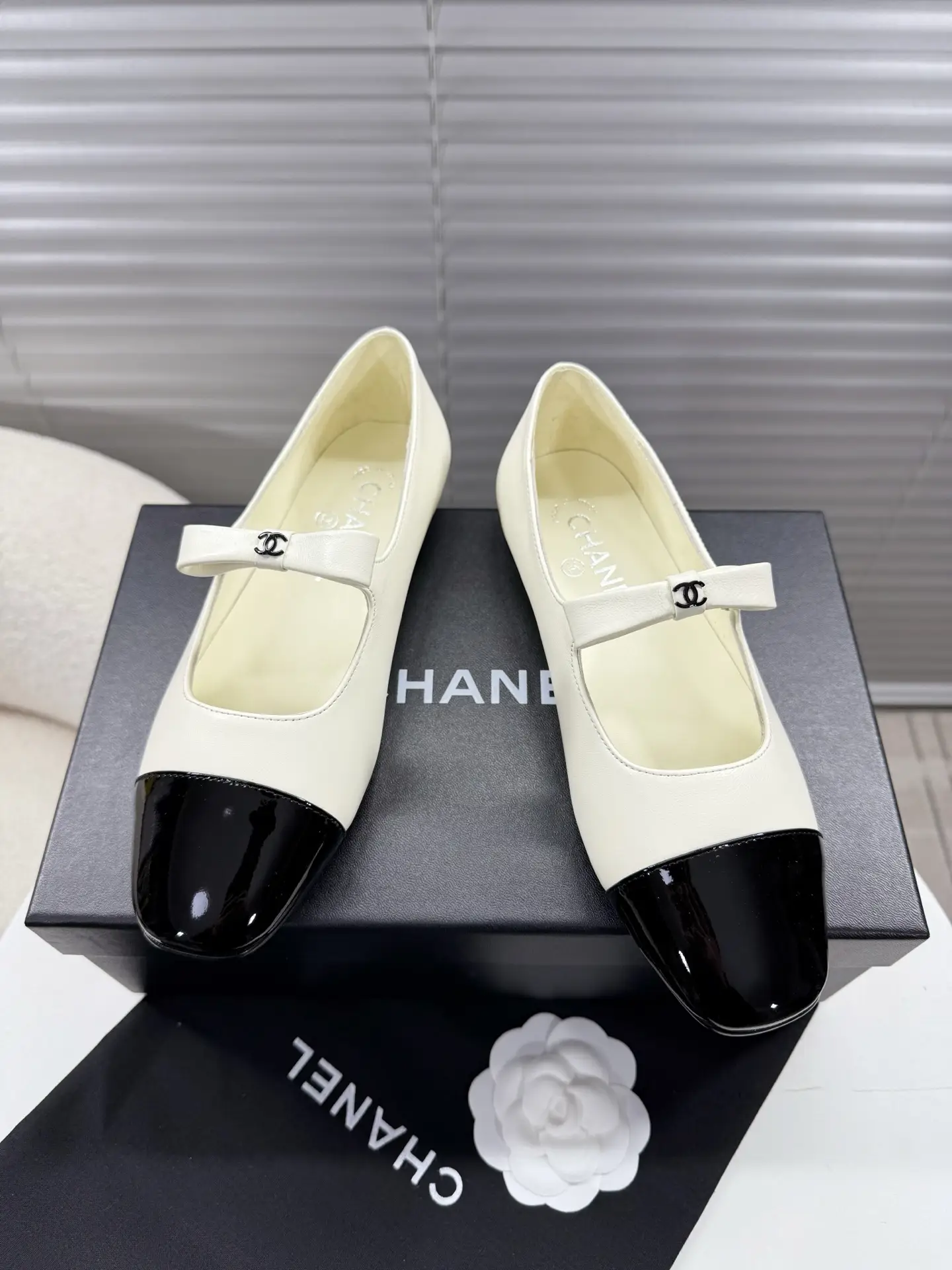 Chanel - Classic Versatile Mary Jane Ballet Shoes, Genuine Leather Women's Shoes
Super awesome