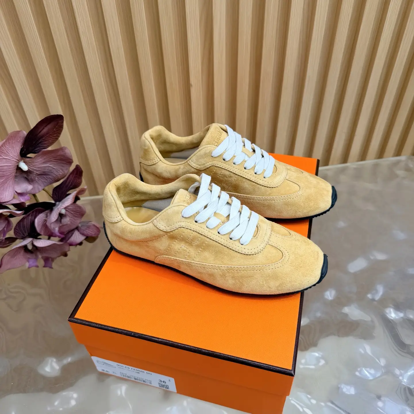 Herm è s 2026 Early Spring New Casual German Training Shoes French Luxury Hidden Inside